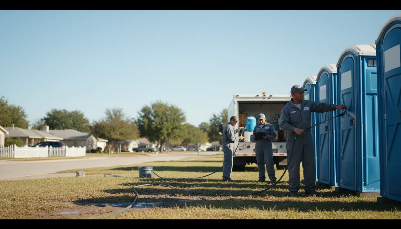 Long-Term Portable Toilet Rental in Glen Allen, AL near me